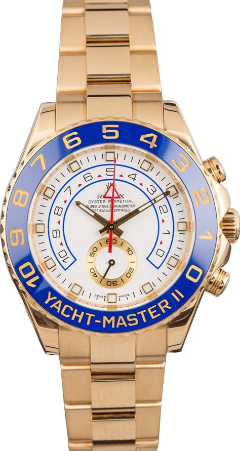 Rolex yacht master gold price